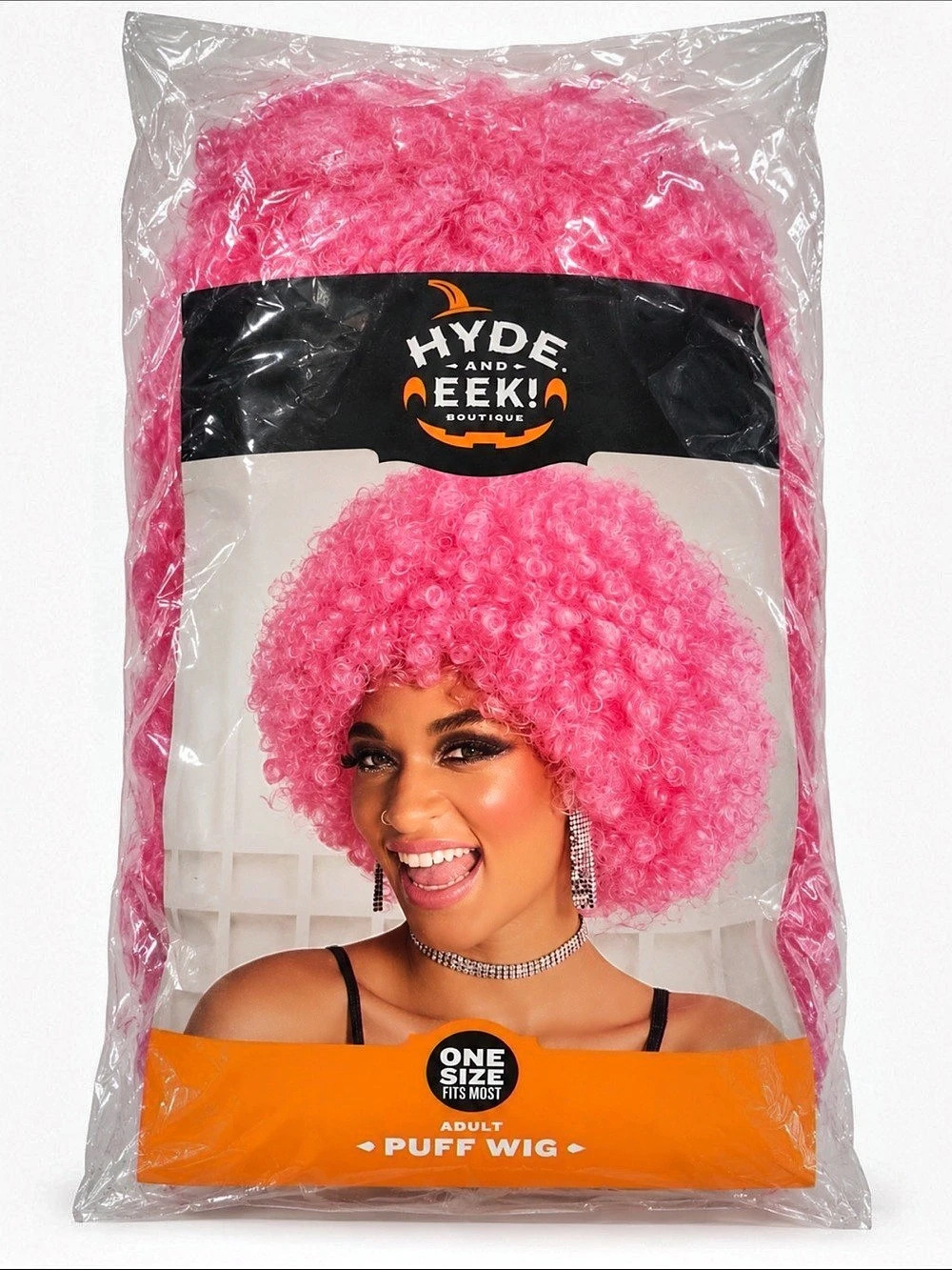 Hyde and Eek! Boutique Adult Puff Wig Pink NWT